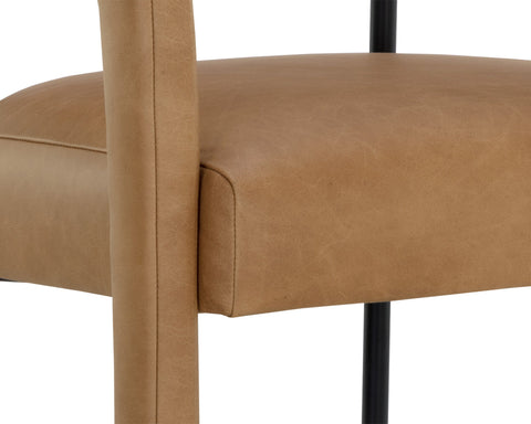 Timeless Minimalist Modern Barrel Upholstered Counter Stool