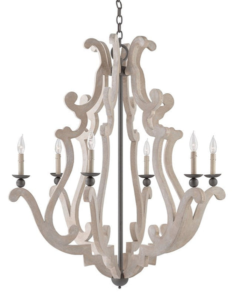 Durand Ambient Candelabra Chandelier with Bobeche Traditional Ceiling Light