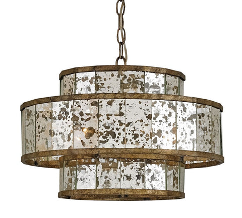 Fantine Accent Tiered Drum Chandelier in Bronze Ceiling Light