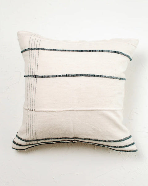 Powered by People Soft Scandinavian Handwoven Textured Pillow Cover - 18 x 18