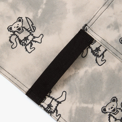 Bib Character Print Adjustable Apron with Patch Pockets