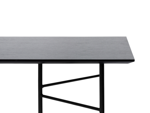 Contemporary Frame Wood Rectangle Table Accessories