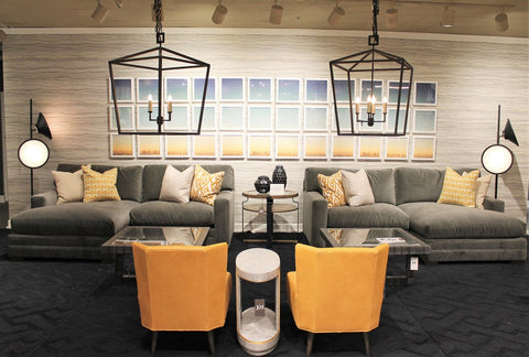 Denison Modern Lantern Accent Pendant Light