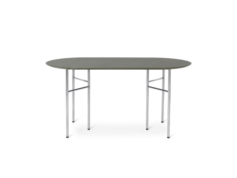 Contemporary Organic Solid Frame Curved Table Accessories