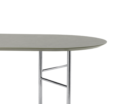 Contemporary Organic Solid Frame Curved Table Accessories