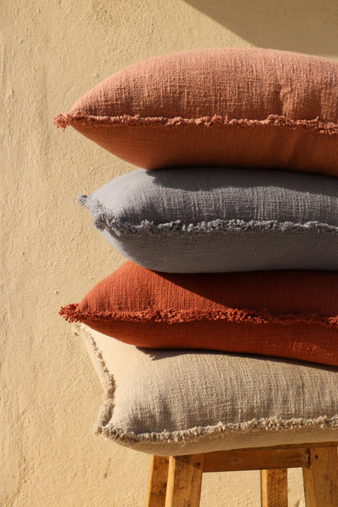 Timeless Minimalist Soft Textured Bohemian Pillow Cover