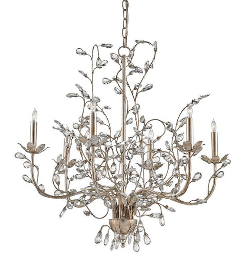 Designer Collaboration Candelabra Chandelier with Crystals Ceiling Light