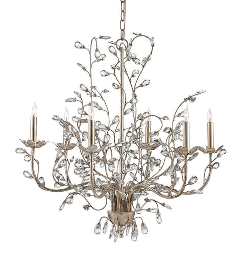 Designer Collaboration Candelabra Chandelier with Crystals Ceiling Light