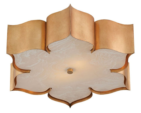 Grand Lotus Ambient Elegant Flush Mount Ceiling Light