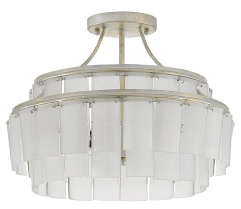 Vintner Ambient Tiered Drum Semi Flush Mount Ceiling Light