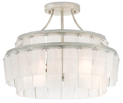 Vintner Ambient Tiered Drum Semi Flush Mount Ceiling Light