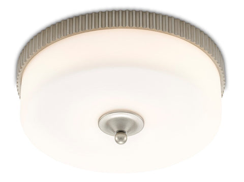 Bryce Ambient Modern Fluted Drum Flush Mount Ceiling Light