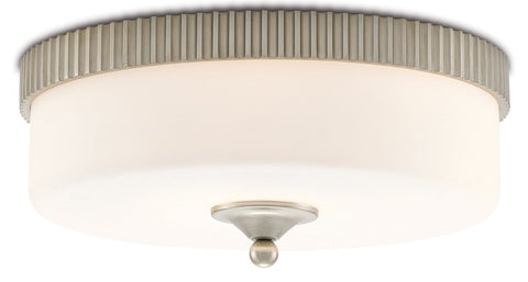 Bryce Ambient Modern Fluted Drum Flush Mount Ceiling Light