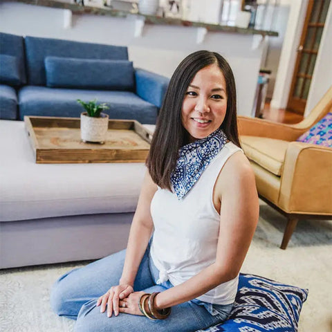 Powered by People Global Eclecticist Bohemian Graphic Square Pillow Cover - 23 x 23