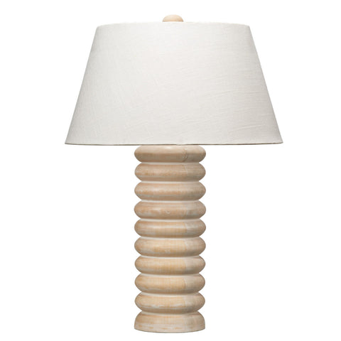 Ambient Abacus Conical Table Lamp Organic Scandinavian Style