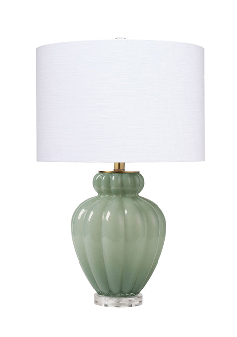 Agnes Elegant Fluted Column Table Lamp