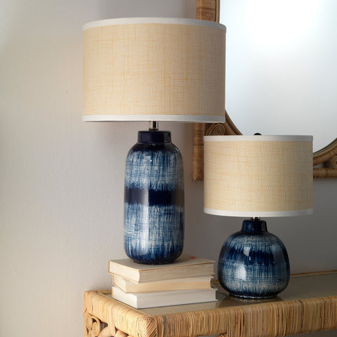 Batik Handcrafted Coastal Accent Table Lamp