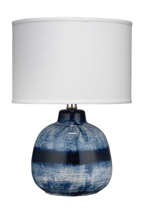 Accent Batik Asian Drum Table Lamp