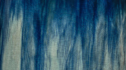 Accent Column Table Lamp in Blue for Contemporary Spaces