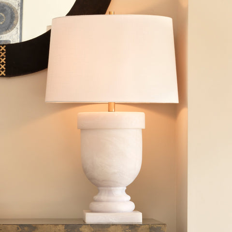 Carnegie Traditional Column Accent Table Lamp