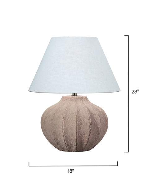 Accent Coastal Rustic Drum Table Lamp