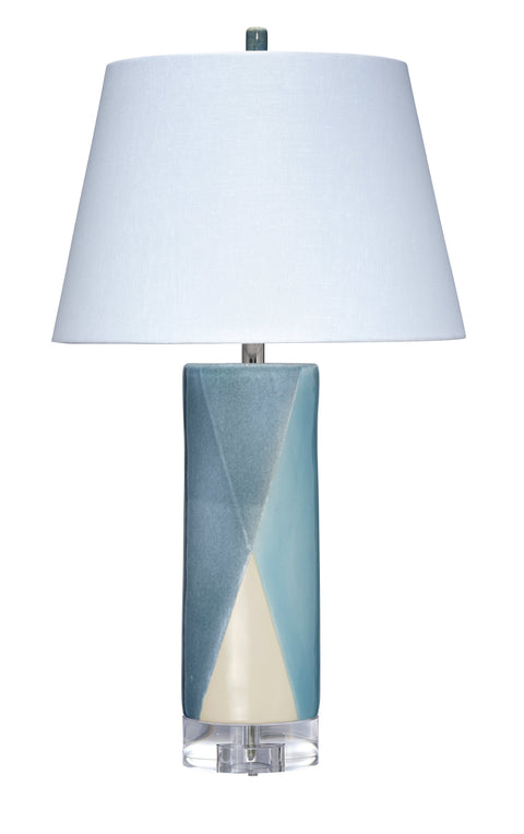 Diamond Accent Handcrafted Coastal Table Lamp