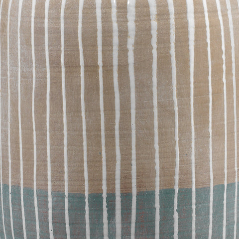 Flagstaff Handcrafted Column Table Lamp for Organic Modern Spaces