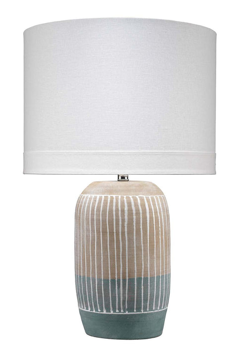 Flagstaff Ambient Scandinavian Handcrafted Drum Table Lamp