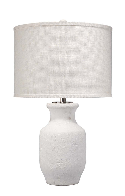 Accent Organic Textured Woven Drum Table Lamp