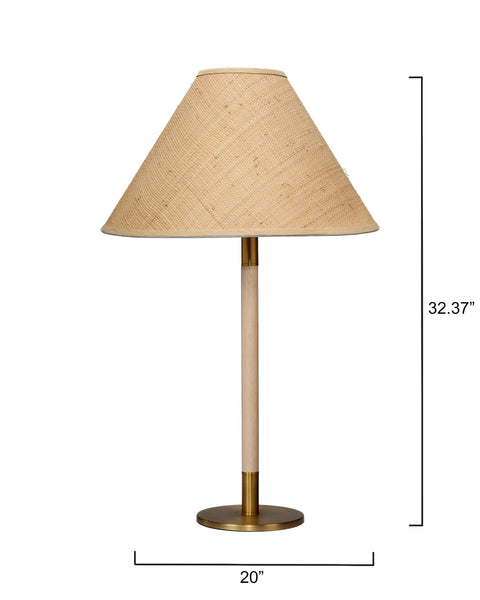 Morgana Accent Contemporary Handcrafted Table Lamp