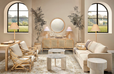 Morgana Accent Contemporary Handcrafted Table Lamp