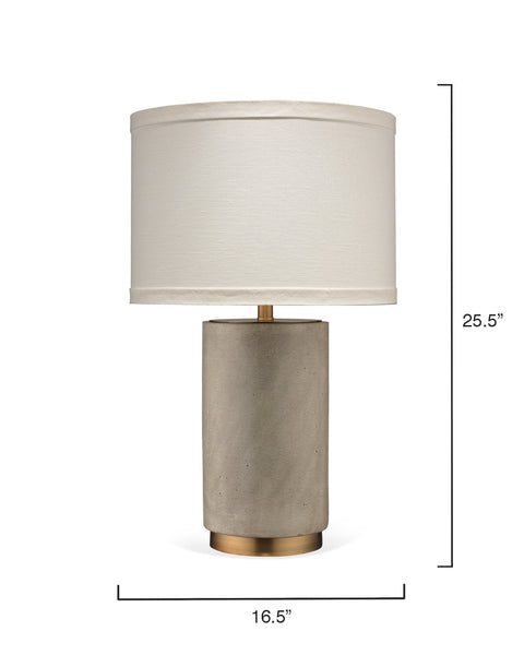 Mortar Ambient Column Table Lamp Modern Design