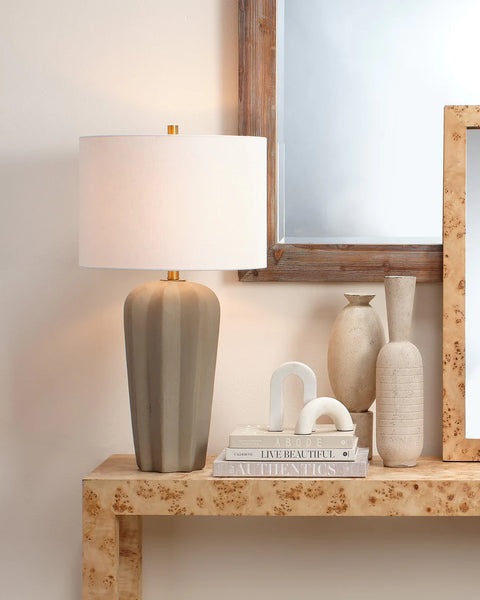 Regal Table Lamp-Grey