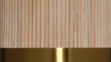 Seychelles Floor Lamp in Bleached Rattan