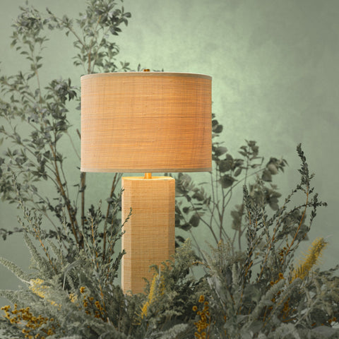 Utopia Coastal Column Table Lamp
