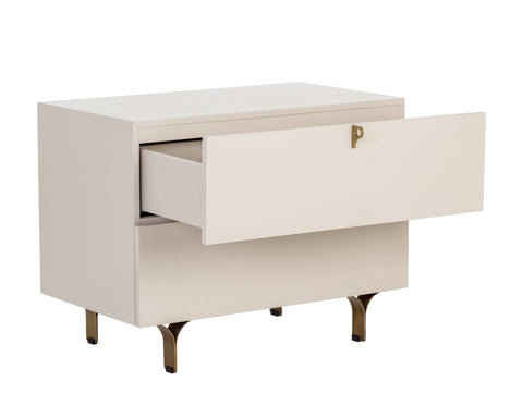 Sunpan Celine Contemporary Rectangle Nightstand