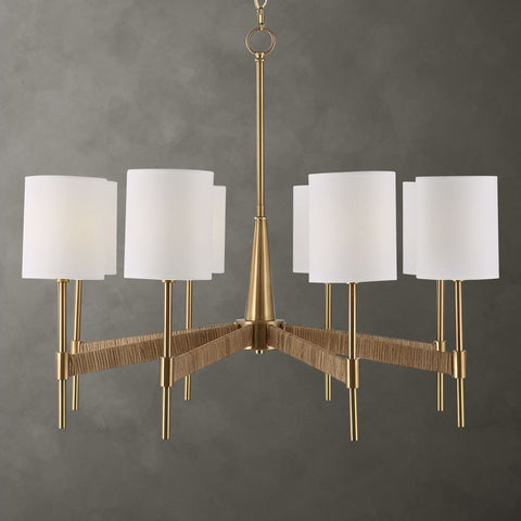Lautoka Modern Candelabra Chandelier Soft Scandinavian Ceiling Light