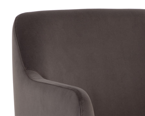 Timeless Minimalist Parsons Dining Armchair with Slope Arms
