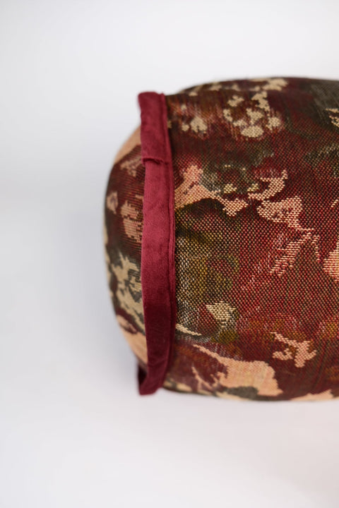 Powered by People Artful Traditionalist Vintage Bolster Cylinder Throw Pillow - 8 x 24 - 9 x 36 - 9 x 48