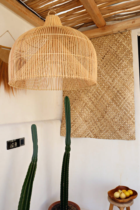 Ambient Bohemian Handcrafted Bell Pendant Light