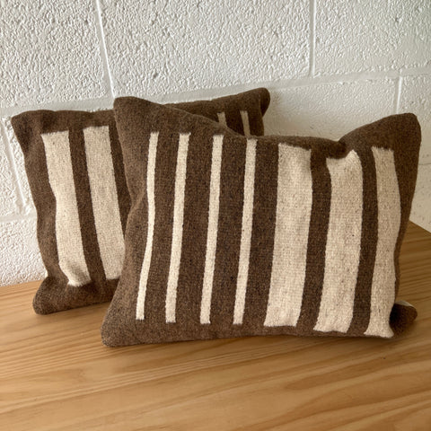 Powered by People Artful Traditionalist Organic Wool Accent Throw Pillow Set - 20 x 20