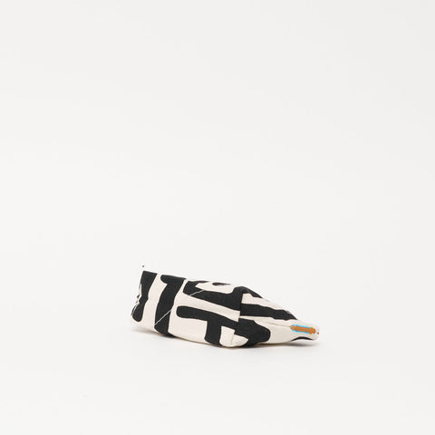 Abstract Graphic Zipper Pouch with Pocket