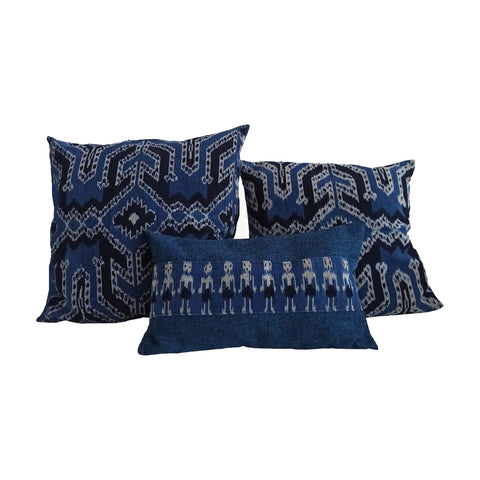 Powered by People Global Eclecticist Bohemian Graphic Square Pillow Cover - 23 x 23