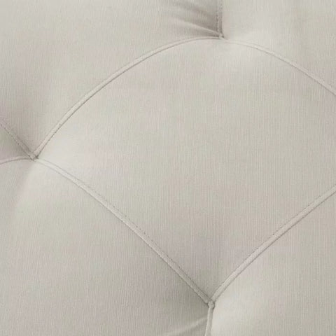 Artful Traditionalist Chesterfield Accent Bench with Tufted Upholstery