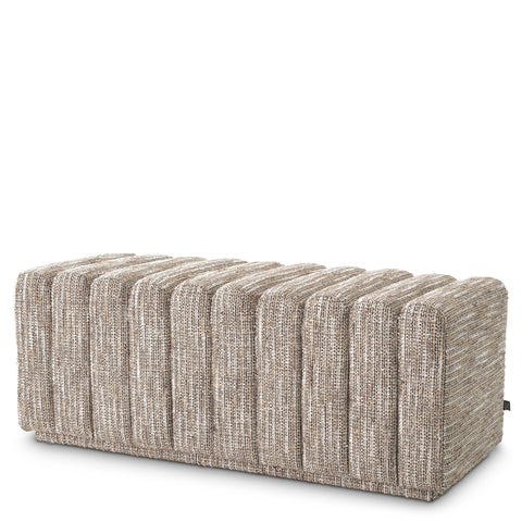 Timeless Minimalist Modern Upholstered Fluted Lounge Bench
