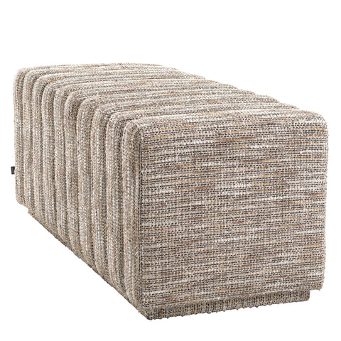 Timeless Minimalist Modern Upholstered Fluted Lounge Bench