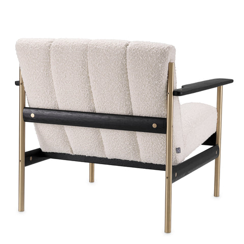 Modern Upholstered Boucle Accent Chair