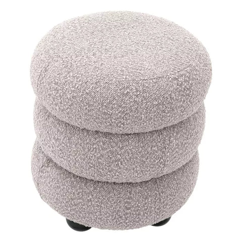 Space Saving Modern Upholstered Accent Stool