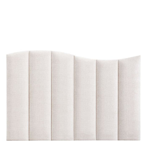 Contemporary Chanton Arch Headboard with Buttonless Tufting - Queen