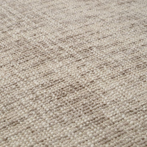 Space Saving Modern Heathered Upholstered Accent Stool